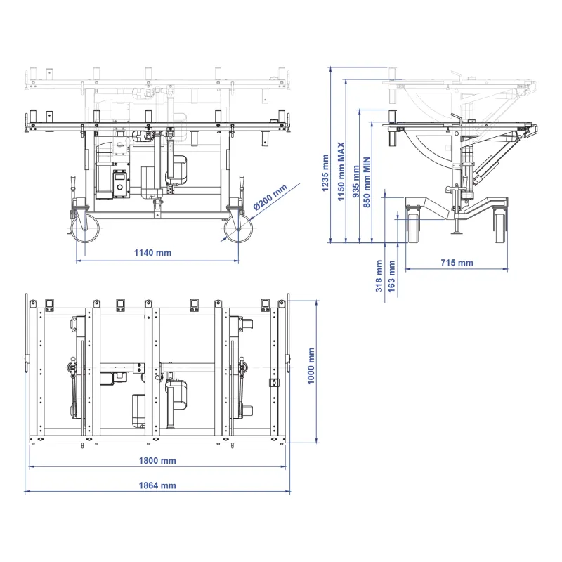 Kücheninstallationswagen - Profi-Version AAKIC