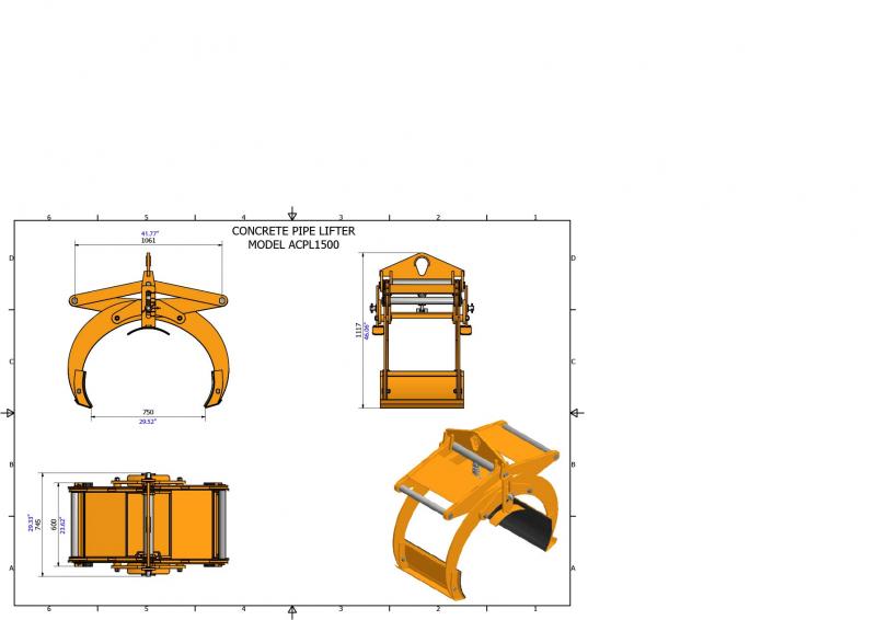 Betonrohrheber ACPL1500