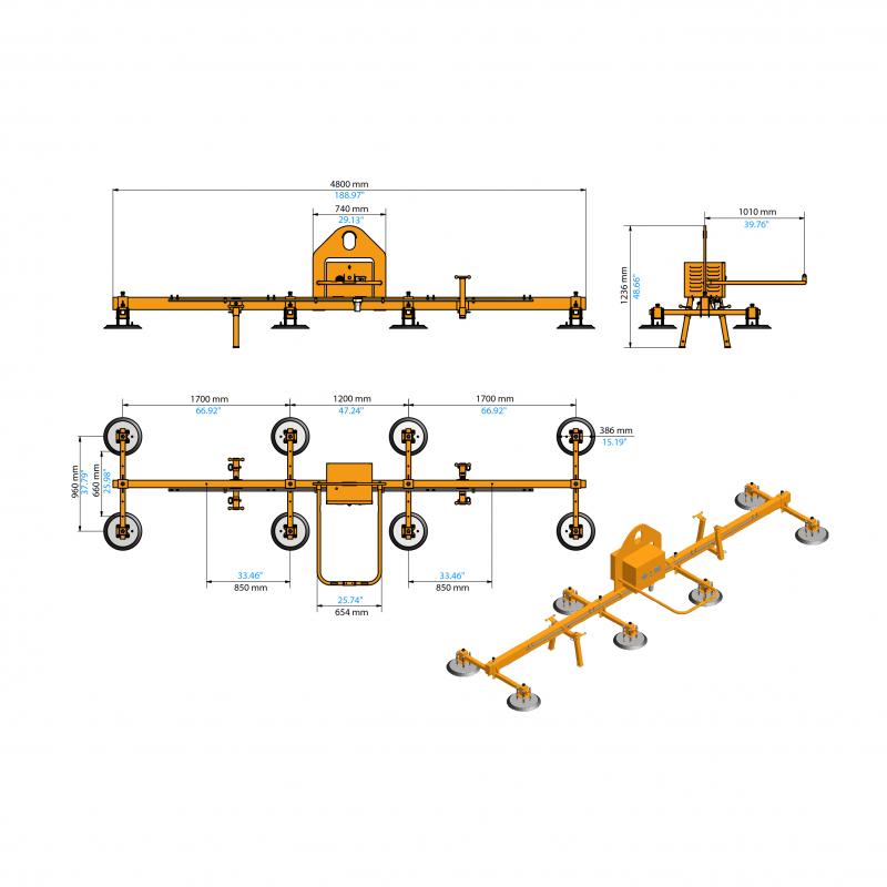 Electric Vacuum Lifter