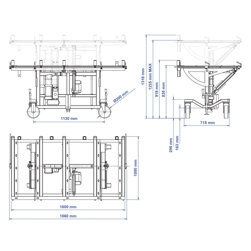 Kücheninstallationswagen AKIC