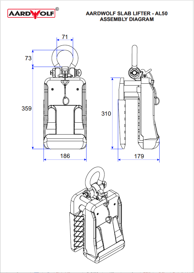 Aardwolf Slab Lifter