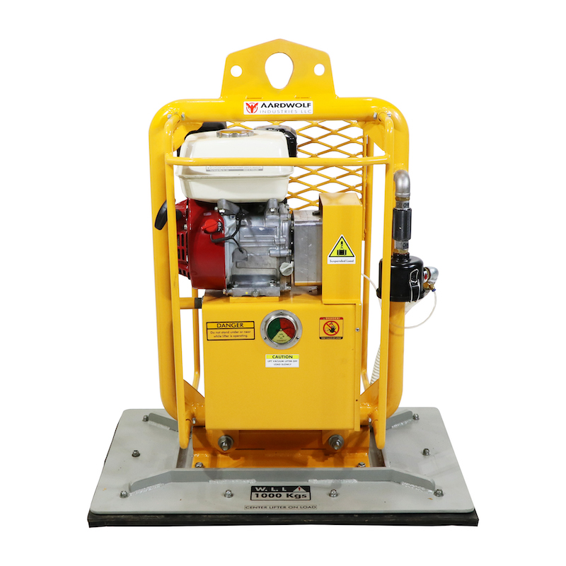 Vacuum Lifter with Petrol Fuelled Engine