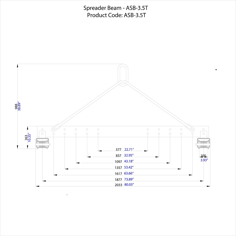 Spreizbalken ASB-3.5T