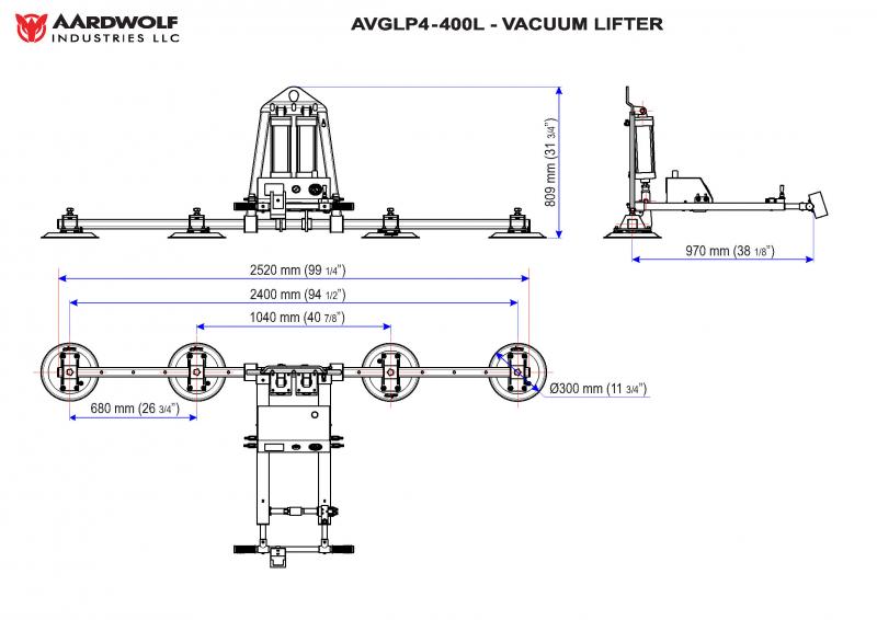 Vacuum Glass Lifter