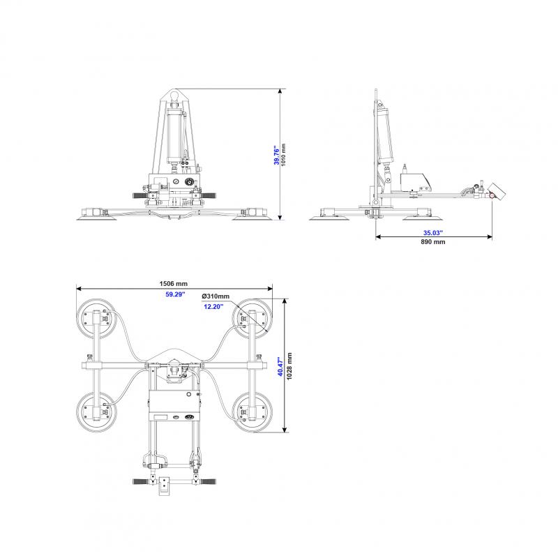 Vacuum Glass Lifter