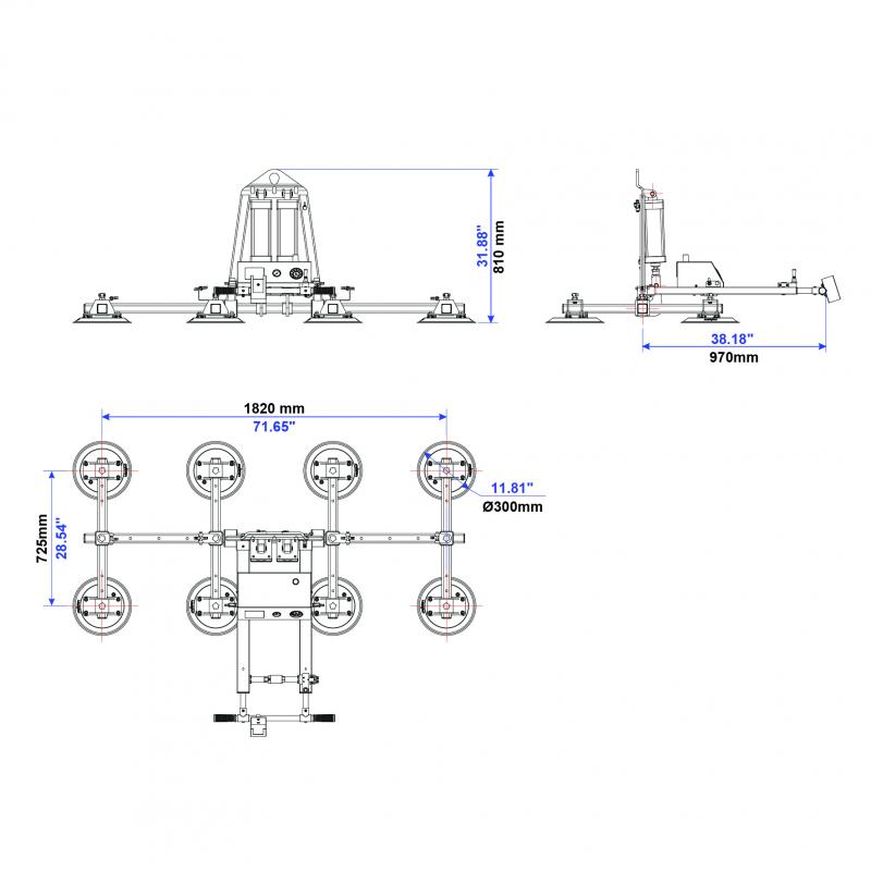 Vacuum Glass Lifter