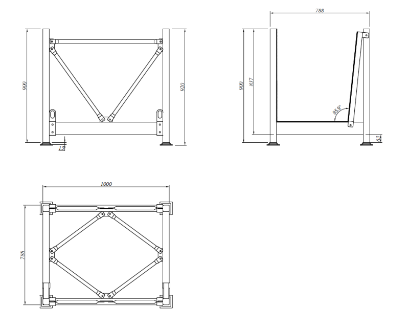 Stacking Rack 1500