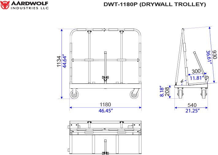 Trockenbauwagen DWT-1180P