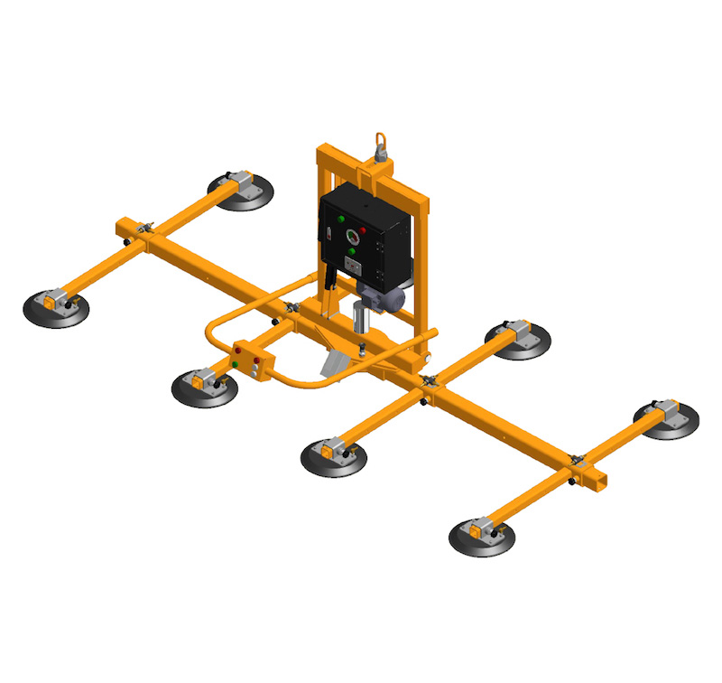 Electric Powered Vacuum Glass Lifter