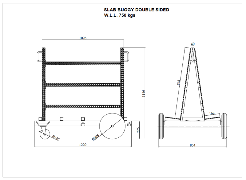 Slab Buggy Double Side