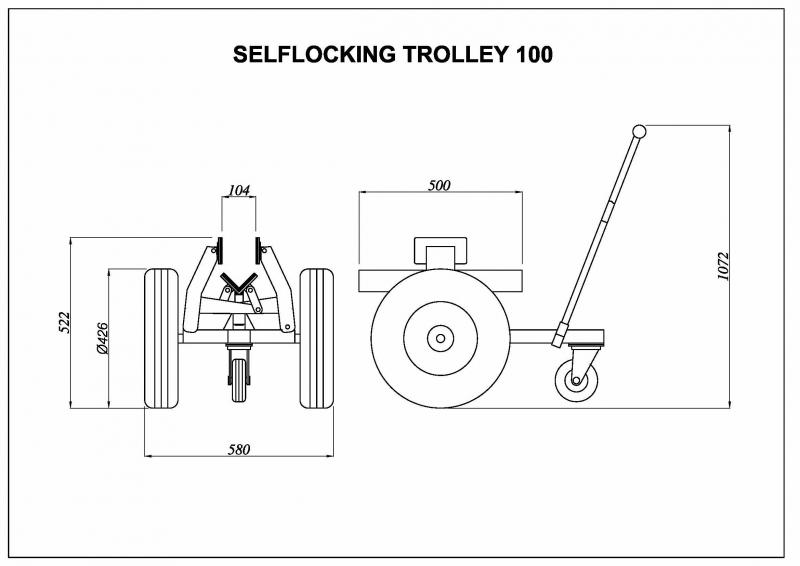 Xe đẩy tự kẹp