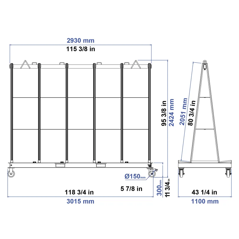 Universal Frame Max FS-3000-2050A-6