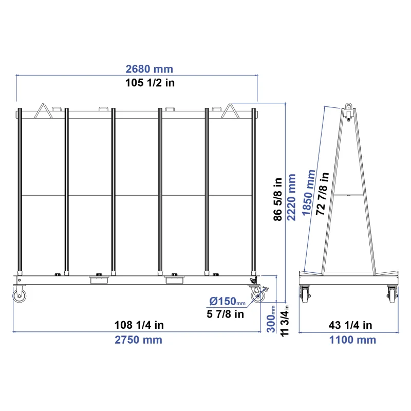 Universal Frame XL FS-2740-1850A-6