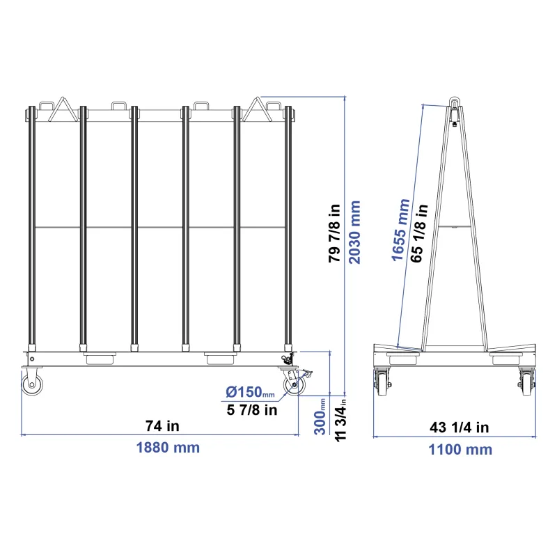 Universal Frame Basic FS-1880-1650A-6
