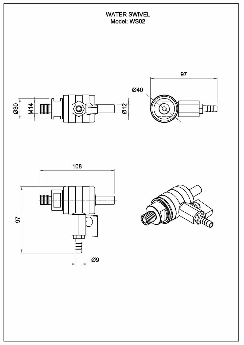 Wasserbohrfutter WS02